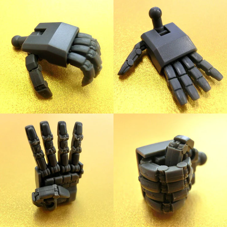 Kansetsuwaza EX: Mechanical Hand Kimete 144 Flat Dark Gray (New) - Image 3