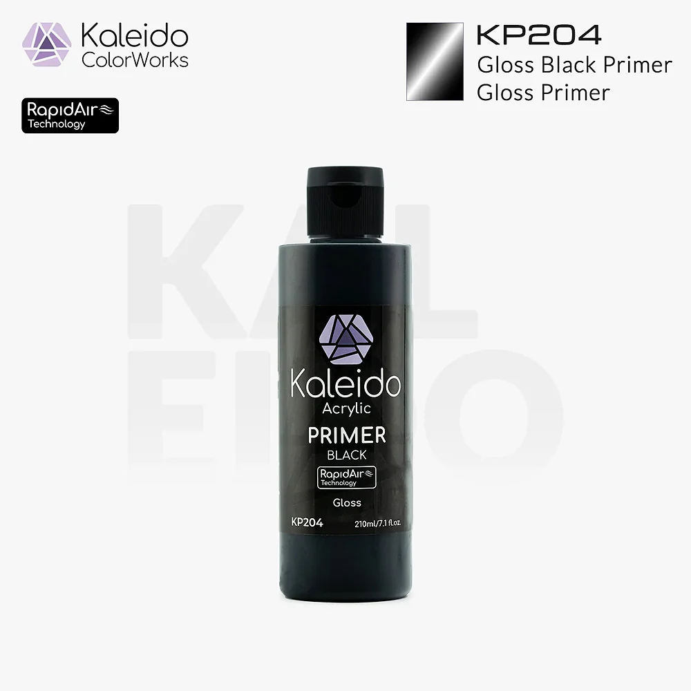 KP204 Kaleido Primer Gloss Black (210ml)