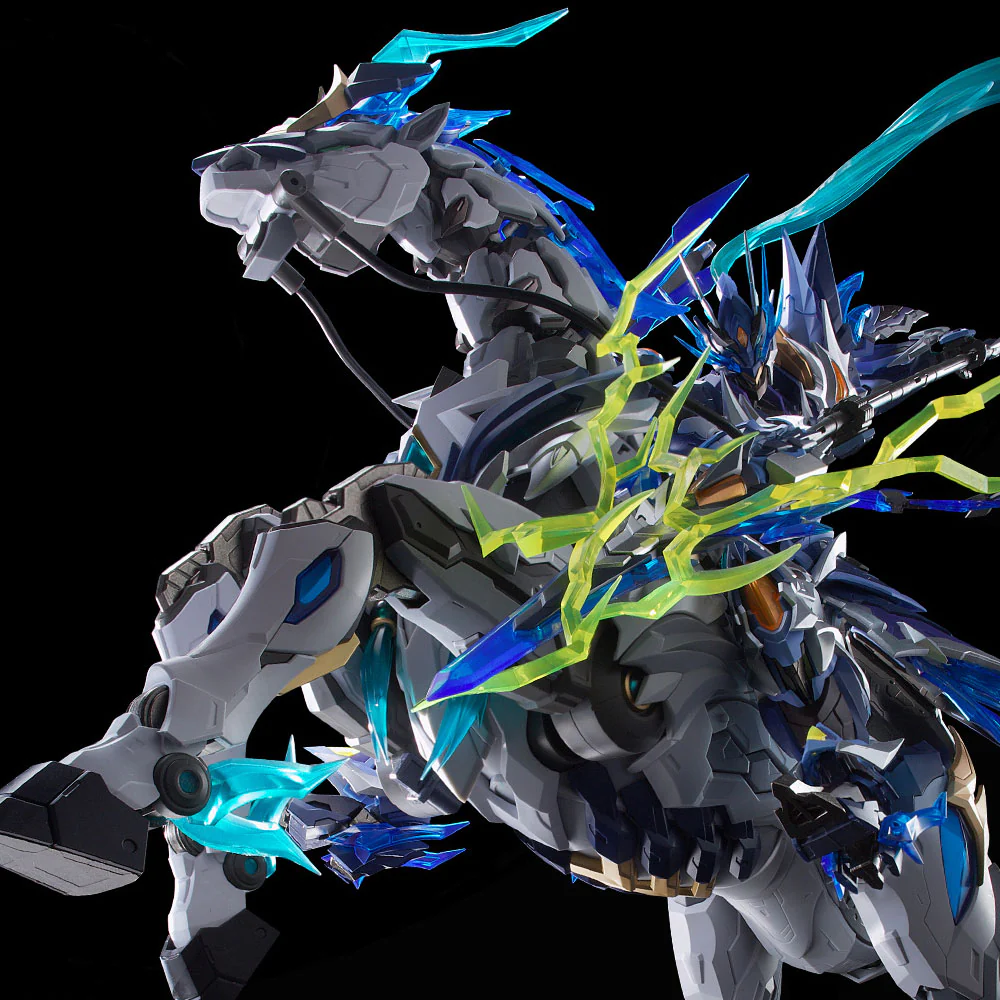 Legend of Star General MNP-XH05 Zhao Yun & White Dragon Horse Model Kit