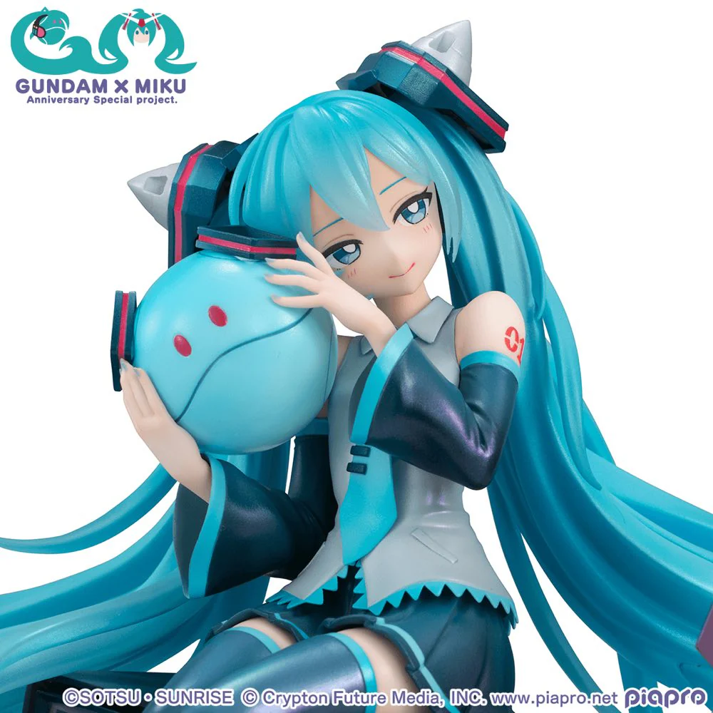 Lucrea: 1/7 Hatsune Miku X 00 Gundam (Mobile Suit Gundam 45th Anniversary) - Image 10