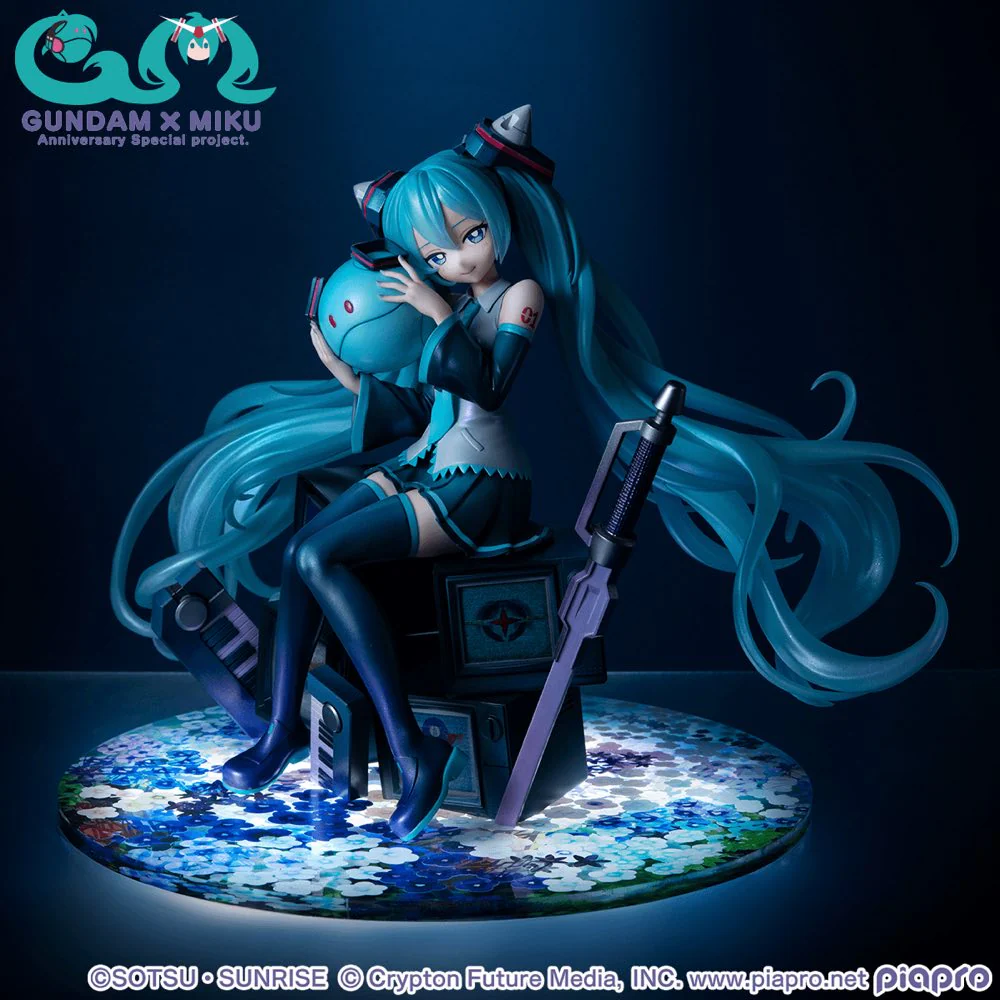 Lucrea: 1/7 Hatsune Miku X 00 Gundam (Mobile Suit Gundam 45th Anniversary) - Image 11