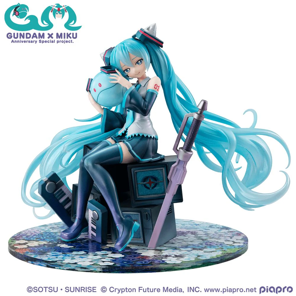Lucrea: 1/7 Hatsune Miku X 00 Gundam (Mobile Suit Gundam 45th Anniversary) - Image 4