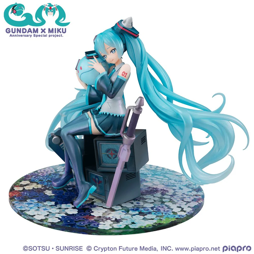 Lucrea: 1/7 Hatsune Miku X 00 Gundam (Mobile Suit Gundam 45th Anniversary) - Image 6