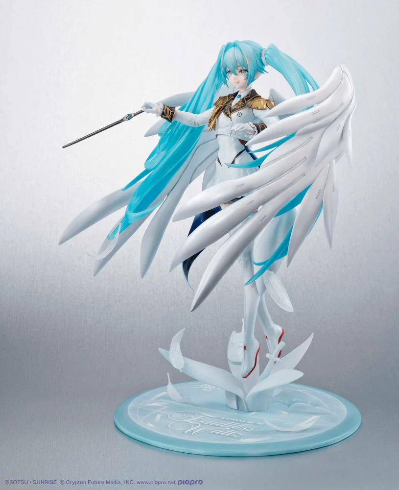 Lucrea: 1/7 Hatsune Miku X Wing Gundam Zero EW (Mobile Suit Gundam 45th Anniversary) - Image 9