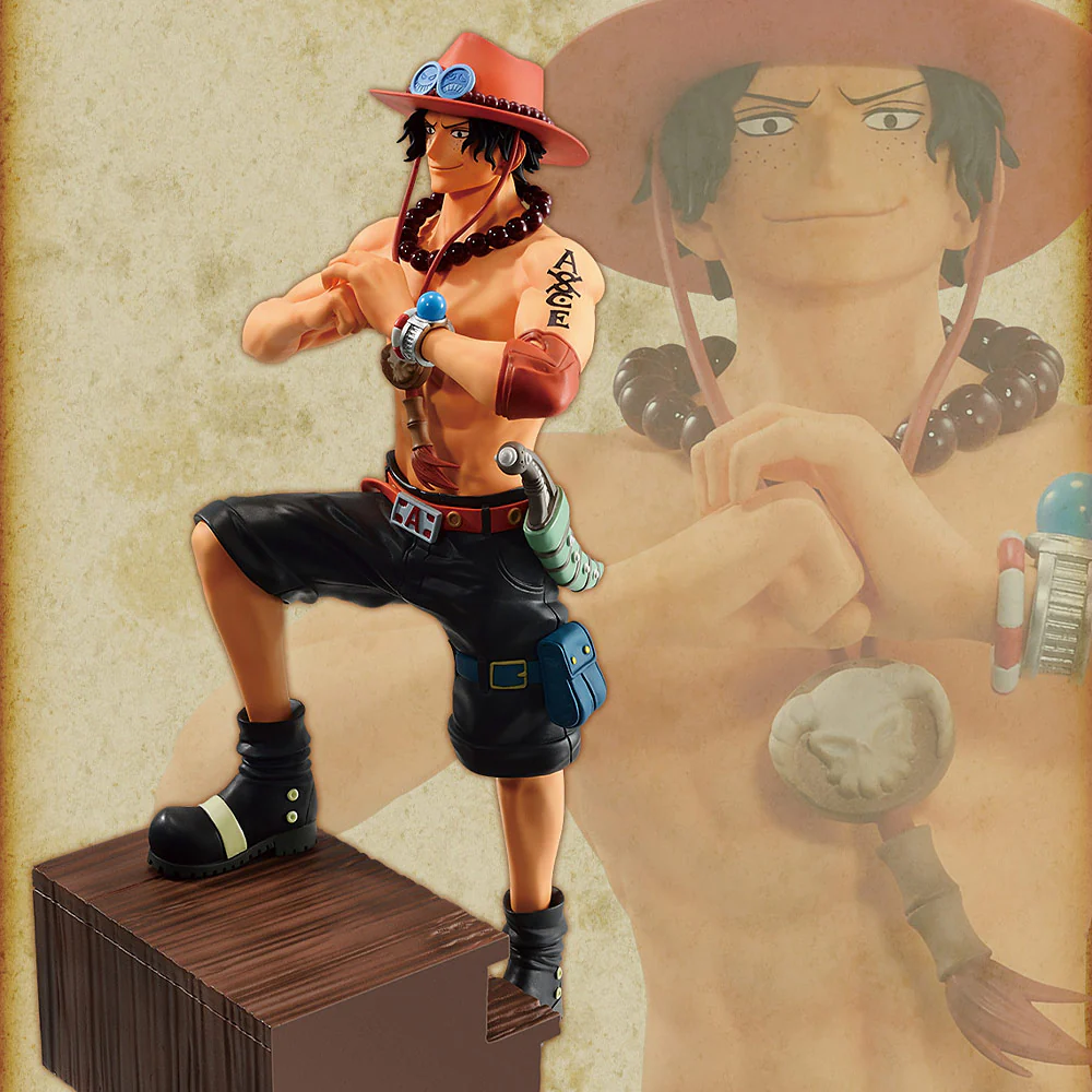 Masterlise Ichibansho Figure: Portgas D. Ace (Whitebeard Pirates) (One Piece)