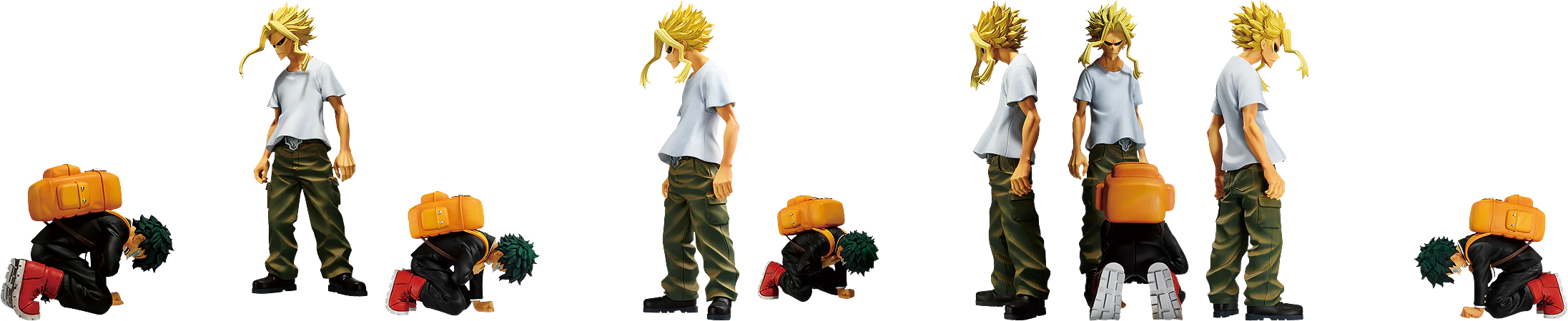 Masterlise Plus Ichibansho Figure Izuku Midoriya & All Might [The Story of How He Became the Greatest Hero] (My Hero Academia) - Image 2