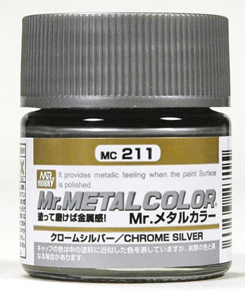 MC211 Mr. Metal Color Chrome Silver - Image 2