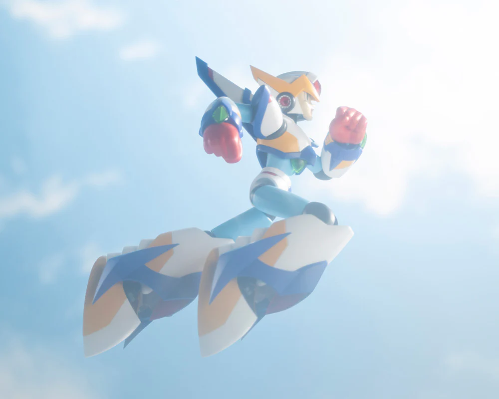 Mega Man X Falcon Armor Model Kit - Image 15