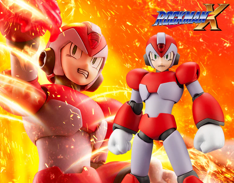 Mega Man X (Rising Fire Ver.) Model Kit - Image 21