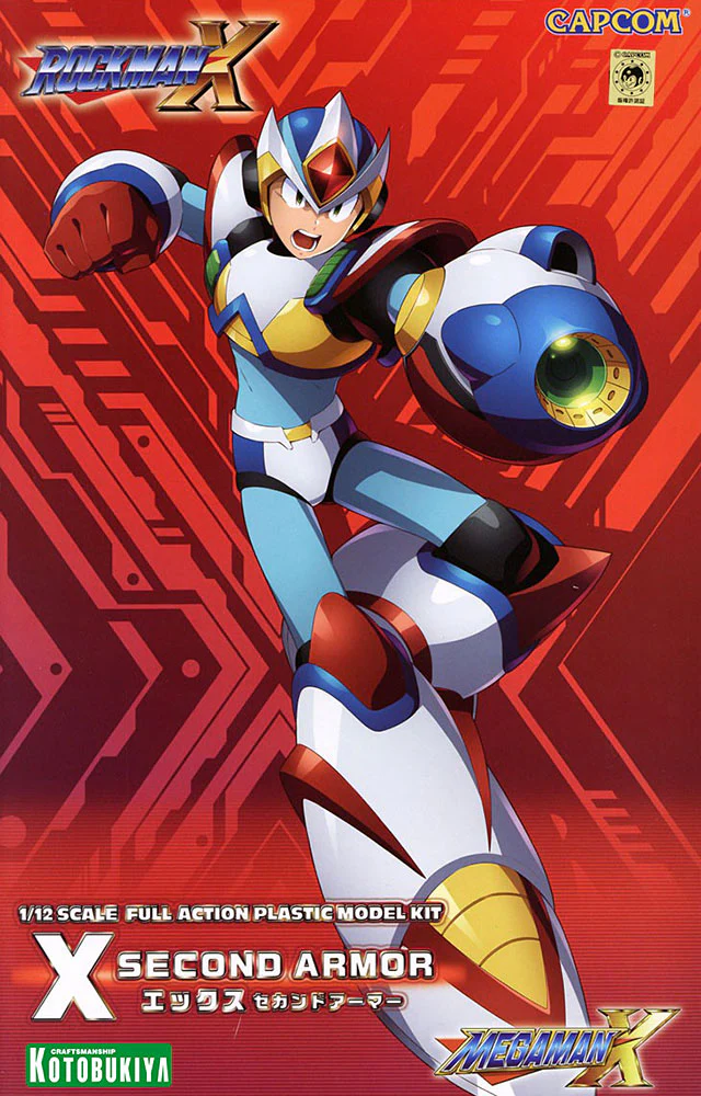 Mega Man X Second Armor Model Kit - Image 17