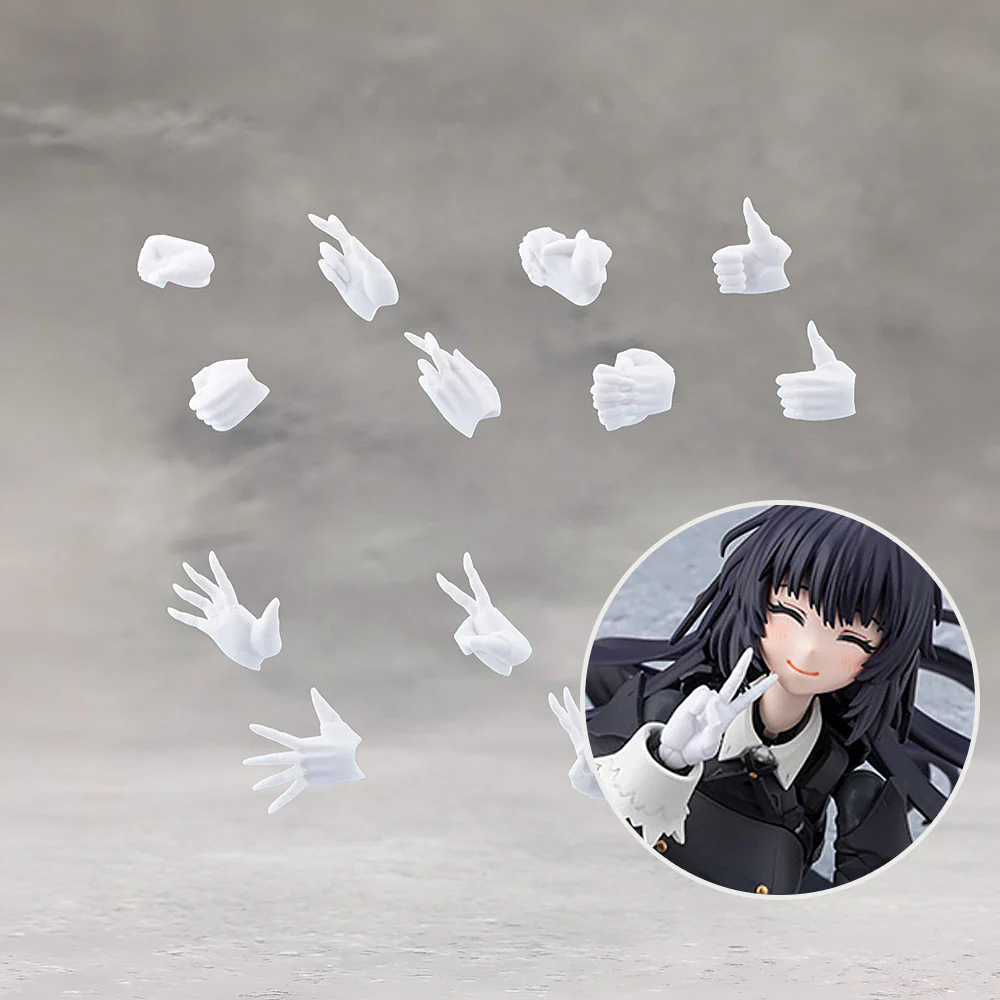 Megalomaria Unlimited Universe: MSG EX Hand Unit [Female Type A] White Ver.