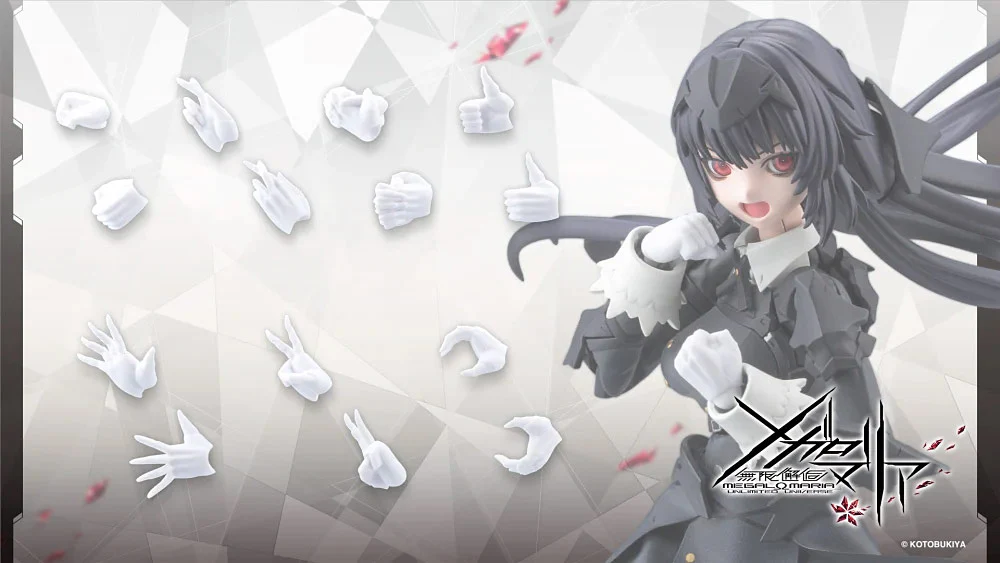 Megalomaria Unlimited Universe: MSG EX Hand Unit [Female Type A] White Ver. - Image 2