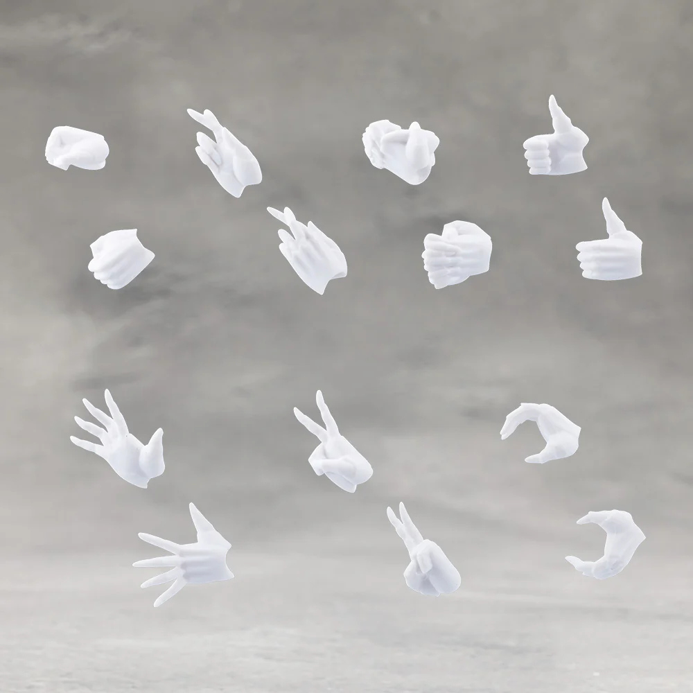 Megalomaria Unlimited Universe: MSG EX Hand Unit [Female Type A] White Ver. - Image 3