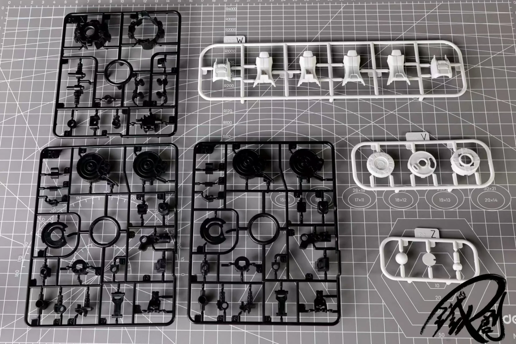 Metal Alloy Inner Frame / Metal Parts Set for MG Exia or Avalanche Exia - Image 4