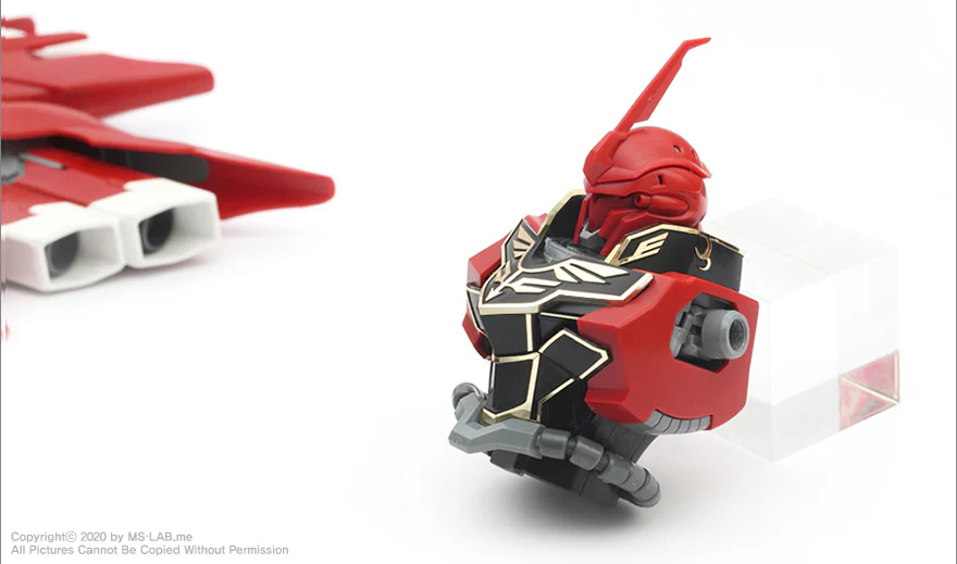 Metal Film Sticker MG Sinanju (Gold) - Image 9