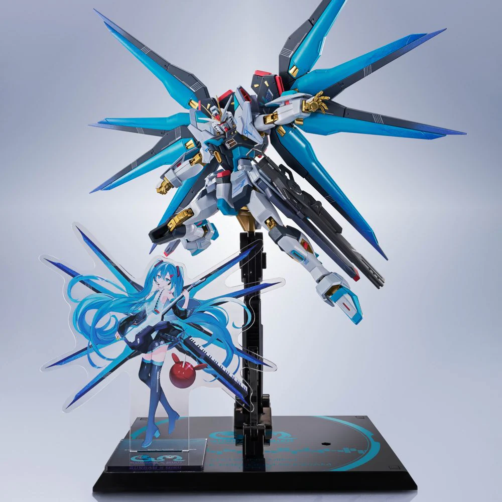 Metal Robot Spirits Strike Freedom Gundam Type II [Hatsune Miku Ver.] (Gundam 45th Anniversary x Hatsune Miku)