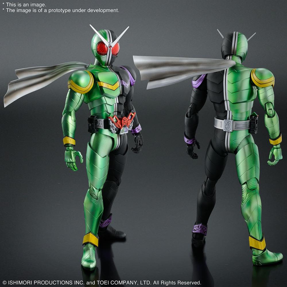 MG Figure-Rise Artisan Kamen Rider Double Cyclone Joker - Image 3