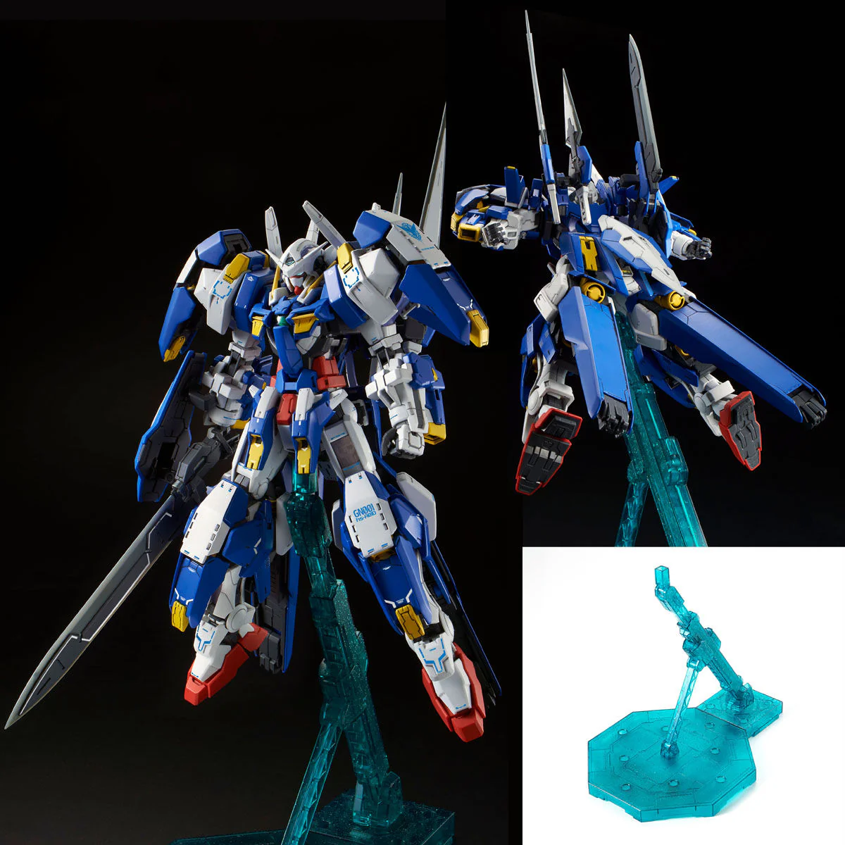 MG GN-001/hs-A01 Gundam Avalanche Exia Dash - Image 9