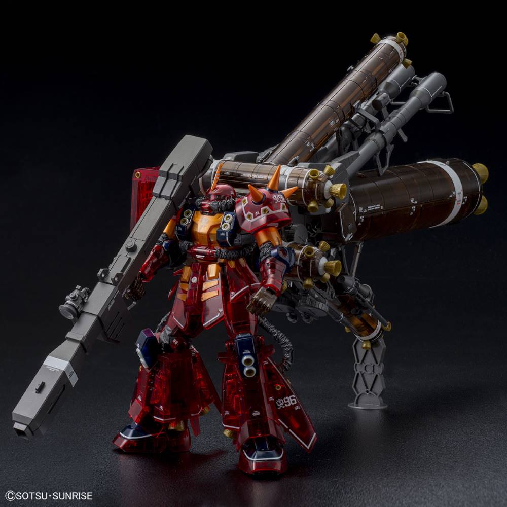 MG MS-06R Zaku II High Mobility Type "Psycho Zaku" Thunderbolt Ver.Ka (Half Mechanical Clear) - Image 2