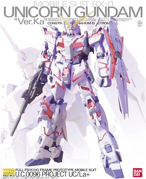 MG RX-0 Unicorn Gundam Ver.Ka - Image 8