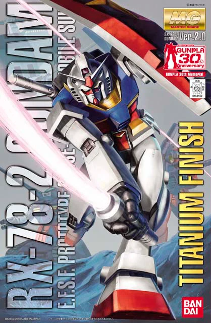 MG RX-78-2 Gundam Ver 2.0 Titanium Finish - Image 7