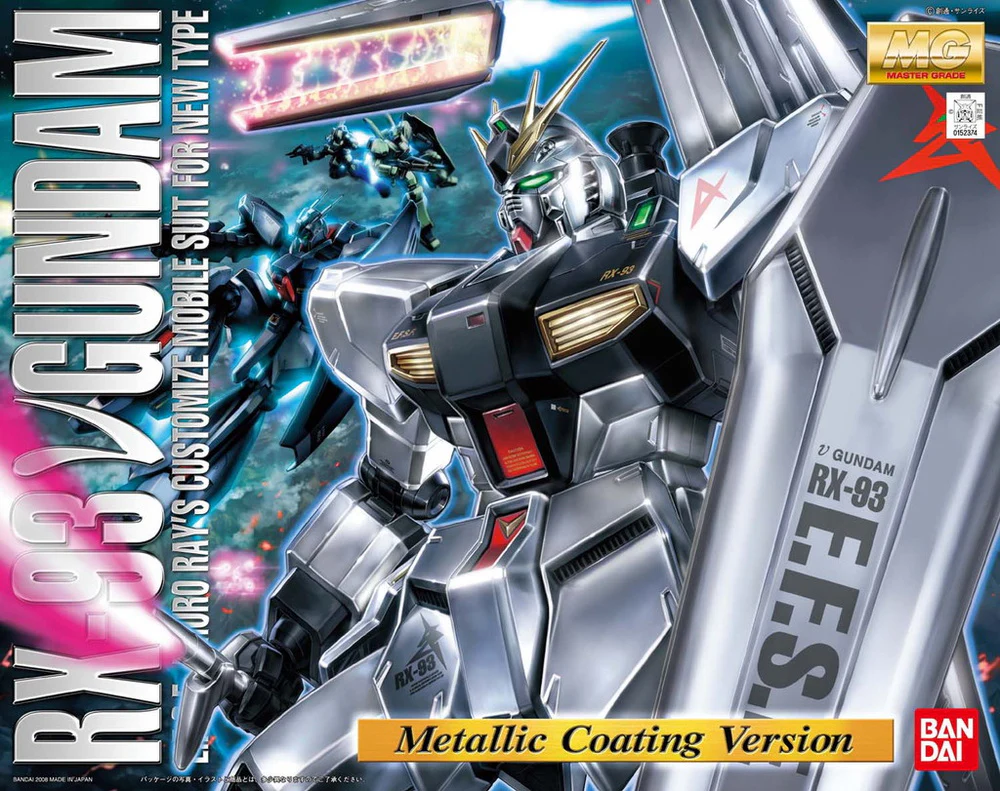 MG RX-93 Nu Gundam Metallic Coating Ver. - Image 8