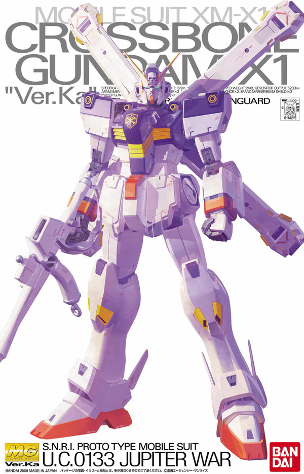 MG XM-X1 Crossbone Gundam X1 Ver.Ka - Image 4