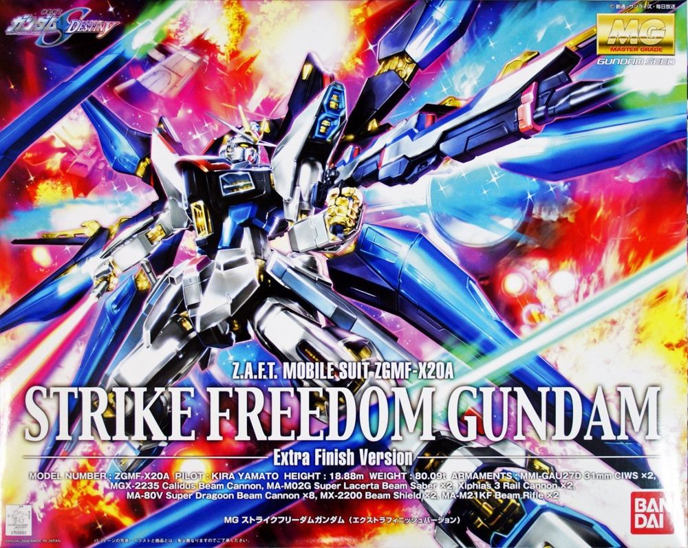 MG ZGMF-X20A Strike Freedom Gundam Extra Finish Ver. - Image 11