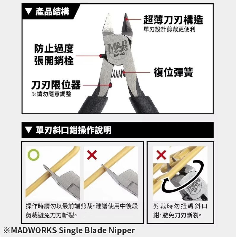 MH-03 Single-Blade Nipper - Image 5