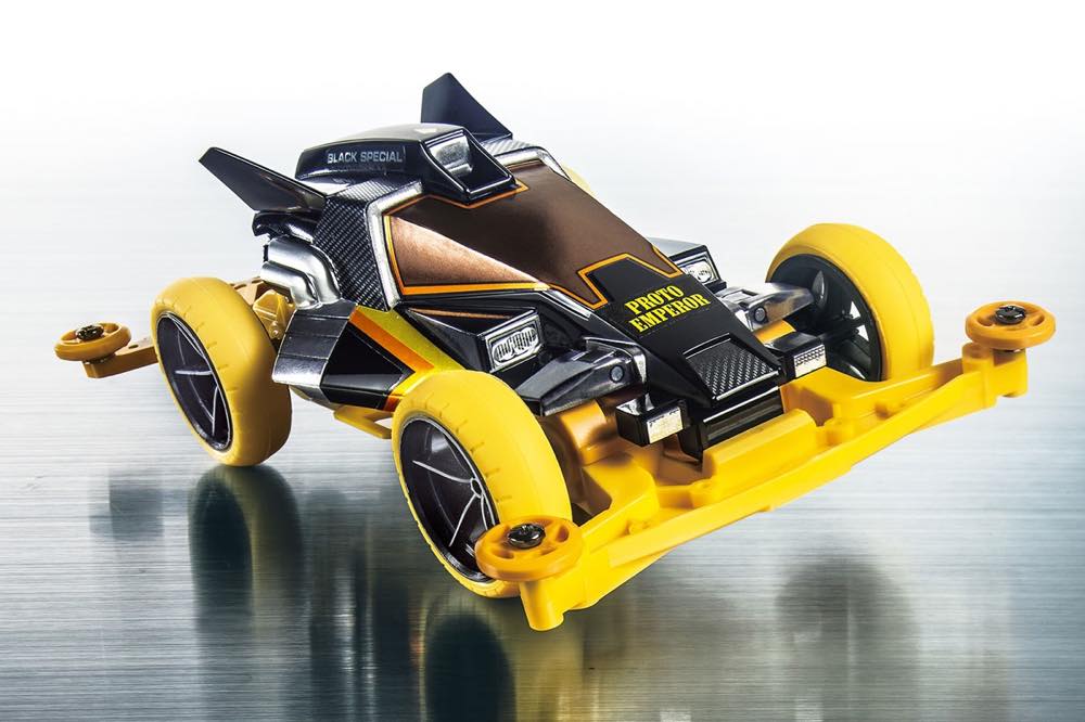 Mini 4WD Dash X1 Proto-Emperor Premium Black Special (Super-II Chassis) - Image 4