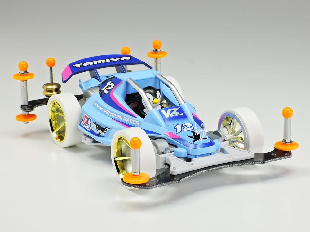 Mini 4WD Jr Basic Tune Up Parts Set (VZ Chassis) - Image 3