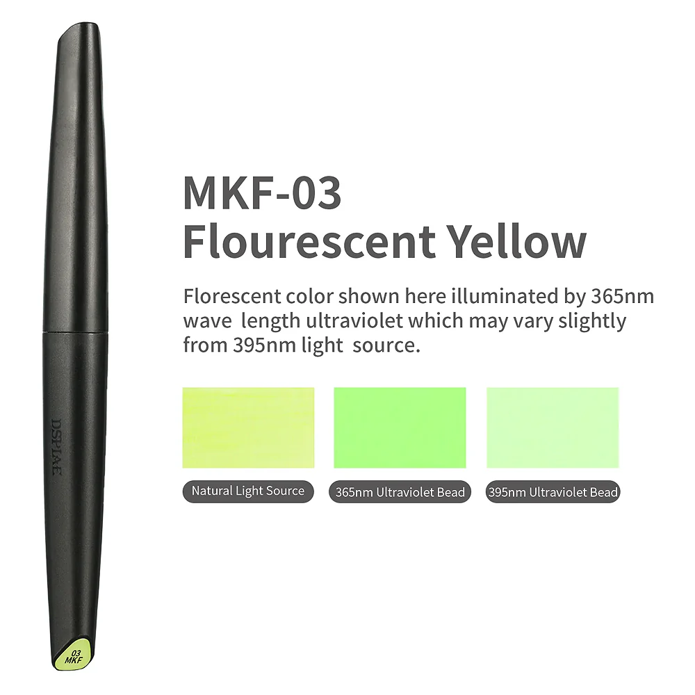 MKF03 Fluorescent Yellow Acrylic Marker