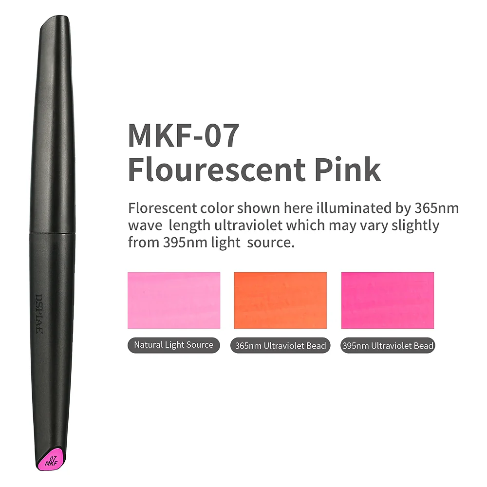 MKF07 Fluorescent Pink Acrylic Marker