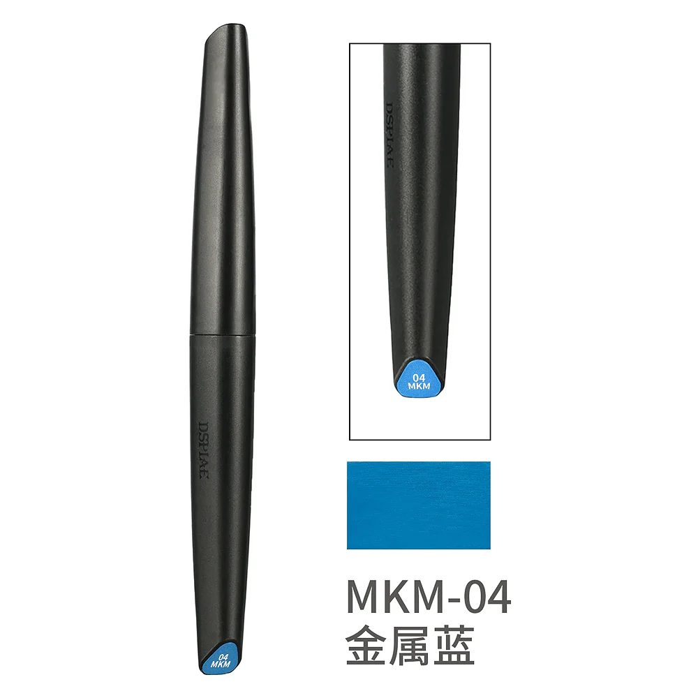 MKM04 Metallic Blue Acrylic Marker