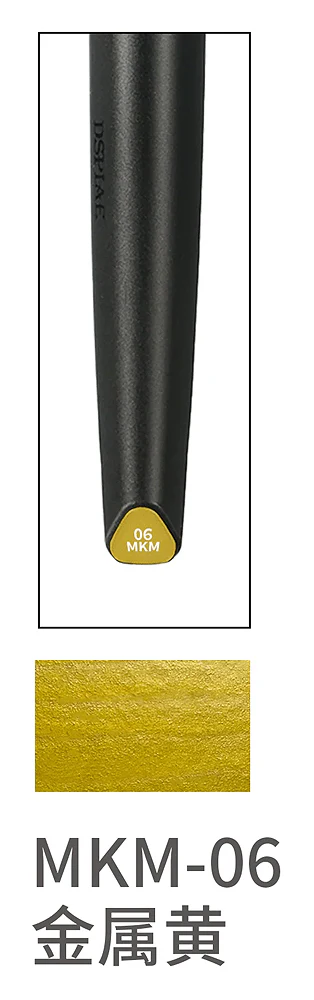 MKM06 Metallic Gold Acrylic Marker - Image 2