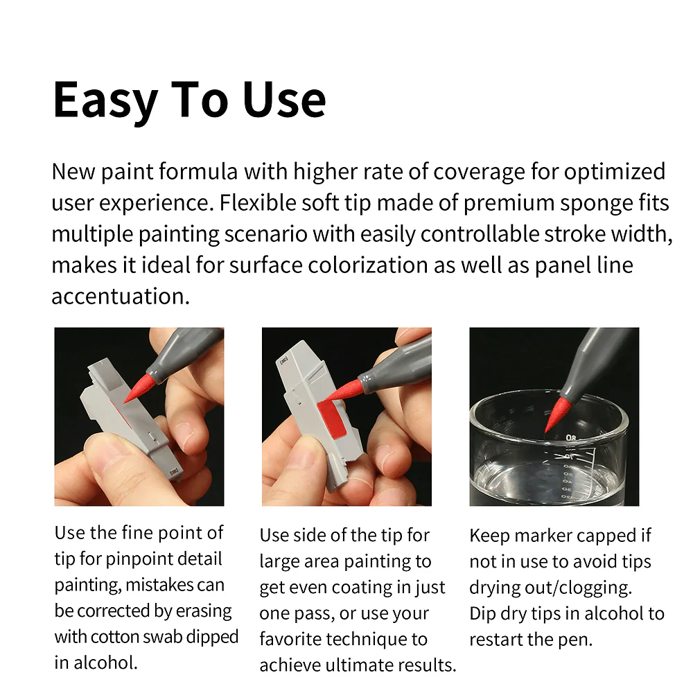 MKM06 Metallic Gold Acrylic Marker - Image 7