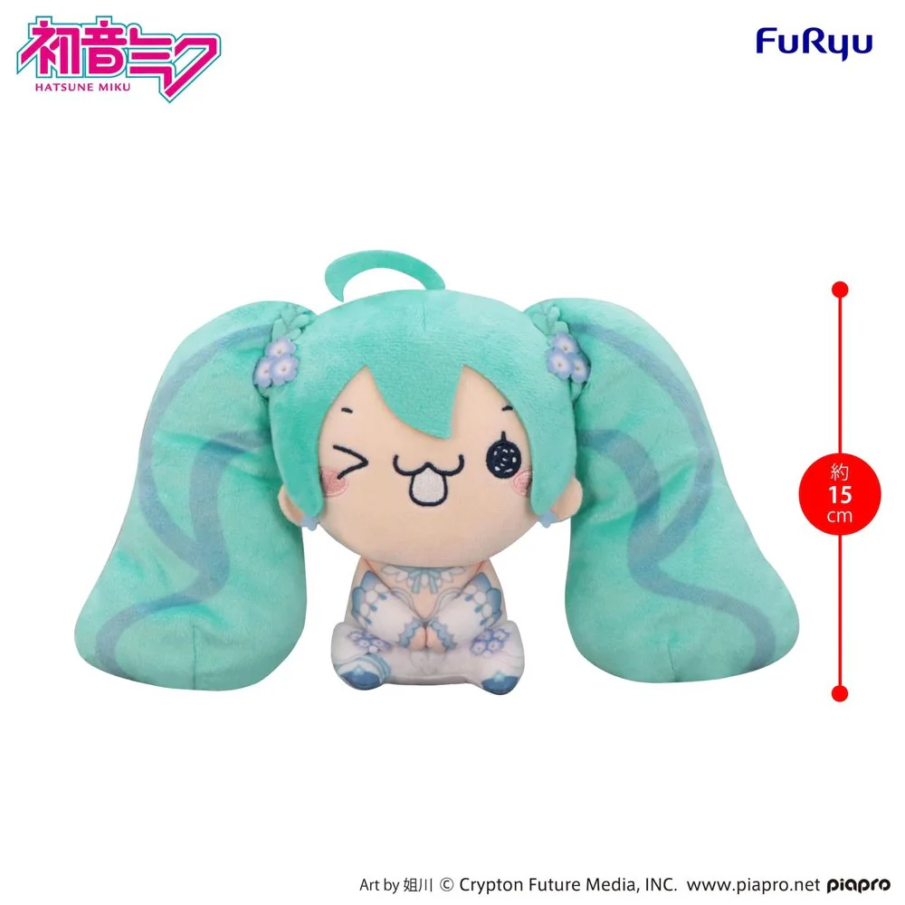 Mochipiko Hatsune Miku Plush Toy Nemophila C - Image 3