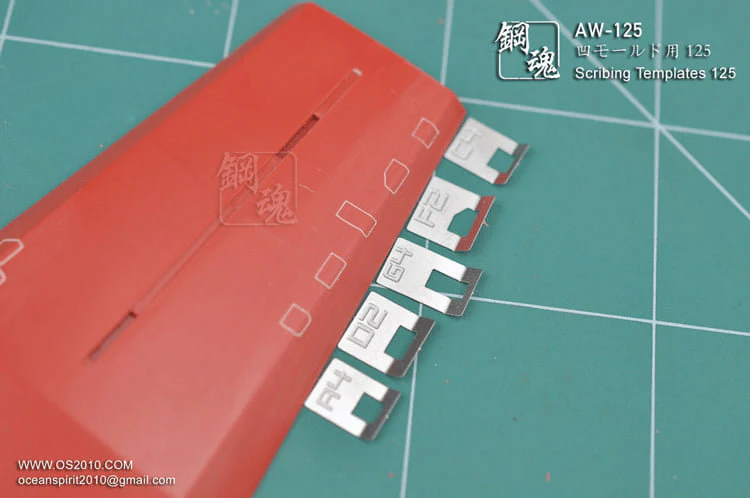 Modeling Upgrade Parts: Scribing Template 125 - Image 9