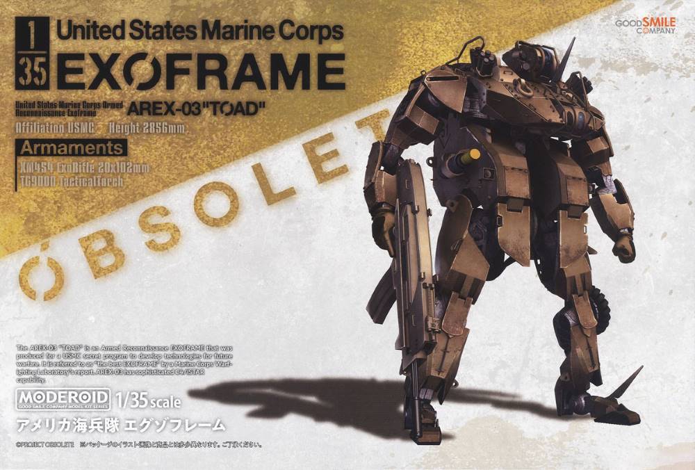 MODEROID 1/35 USMC EXOFRAME - Image 9