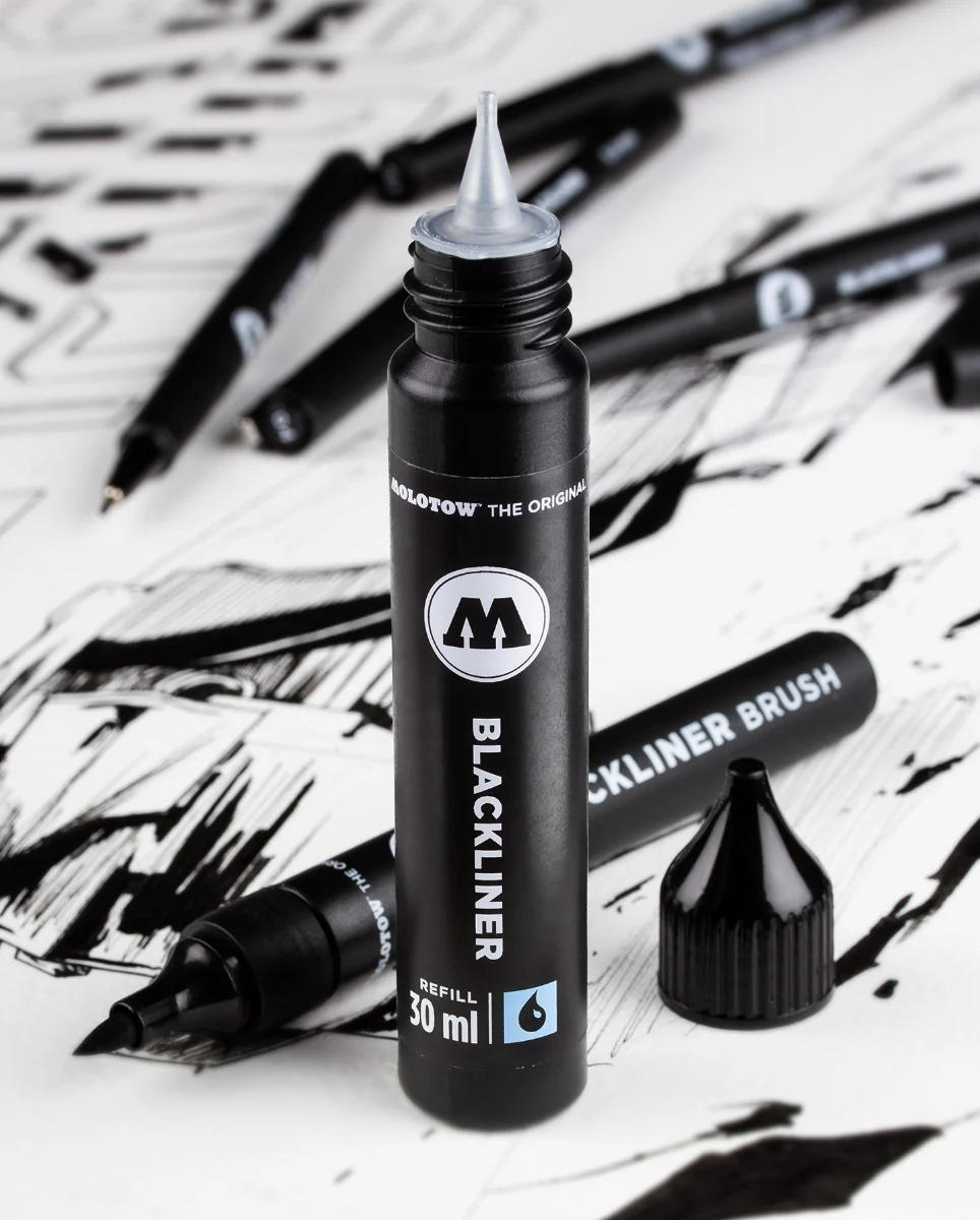 Molotow BLACKLINER Markers (Group) - Image 5