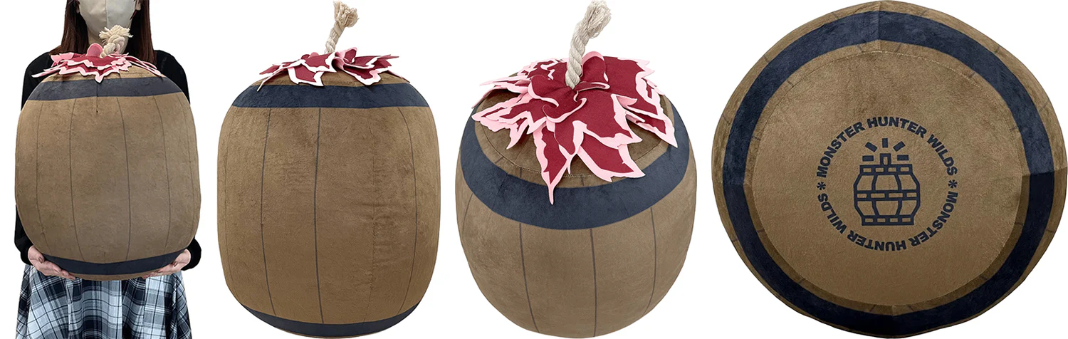 Monster Hunter Wilds Small Barrel "B" Plush - Image 2
