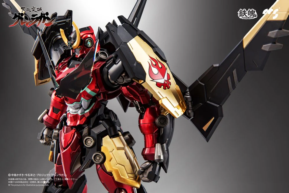 Mortal Mind Series Tengen Toppa Gurren Lagann Alloy Action Figure - Image 12