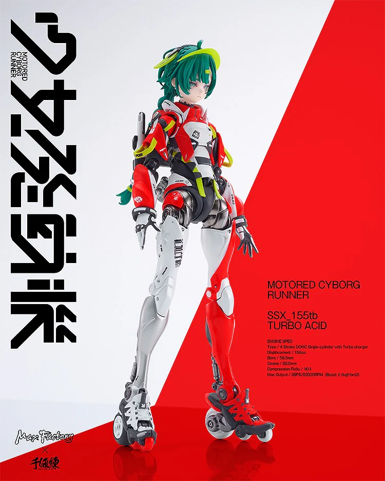 Motored Cyborg Runner SSX_155tb: Turbo Acid - Image 2