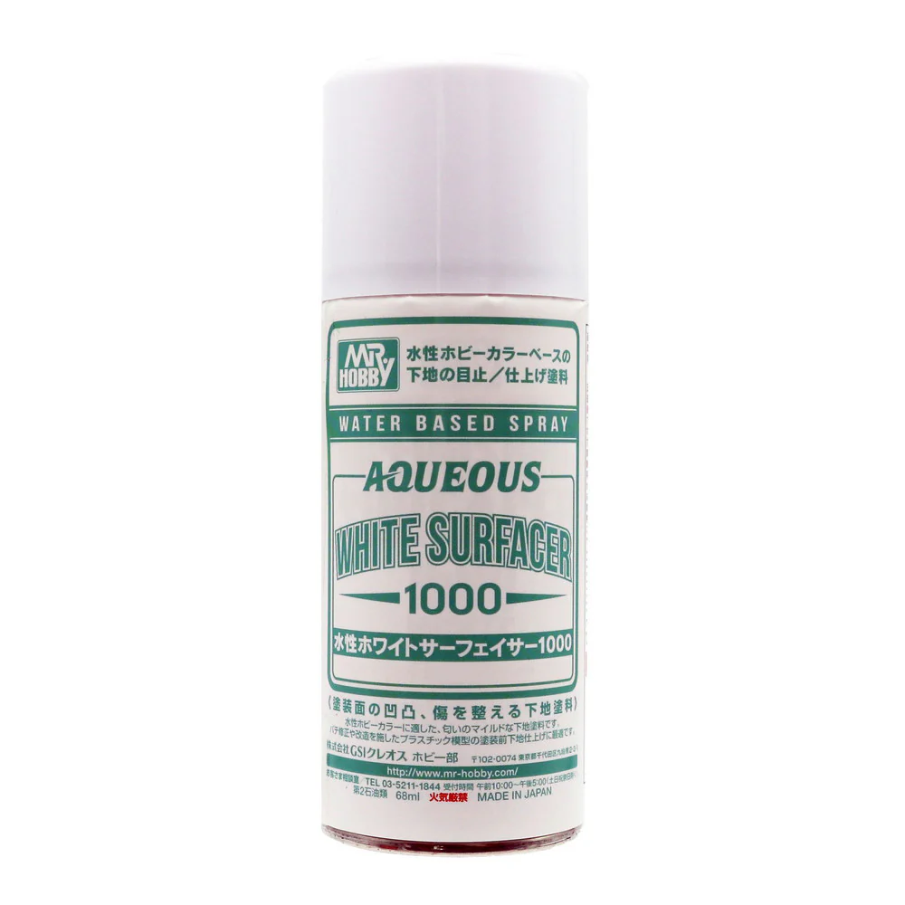 Mr. Aqueous White Surfacer 1000 Spray 170ml