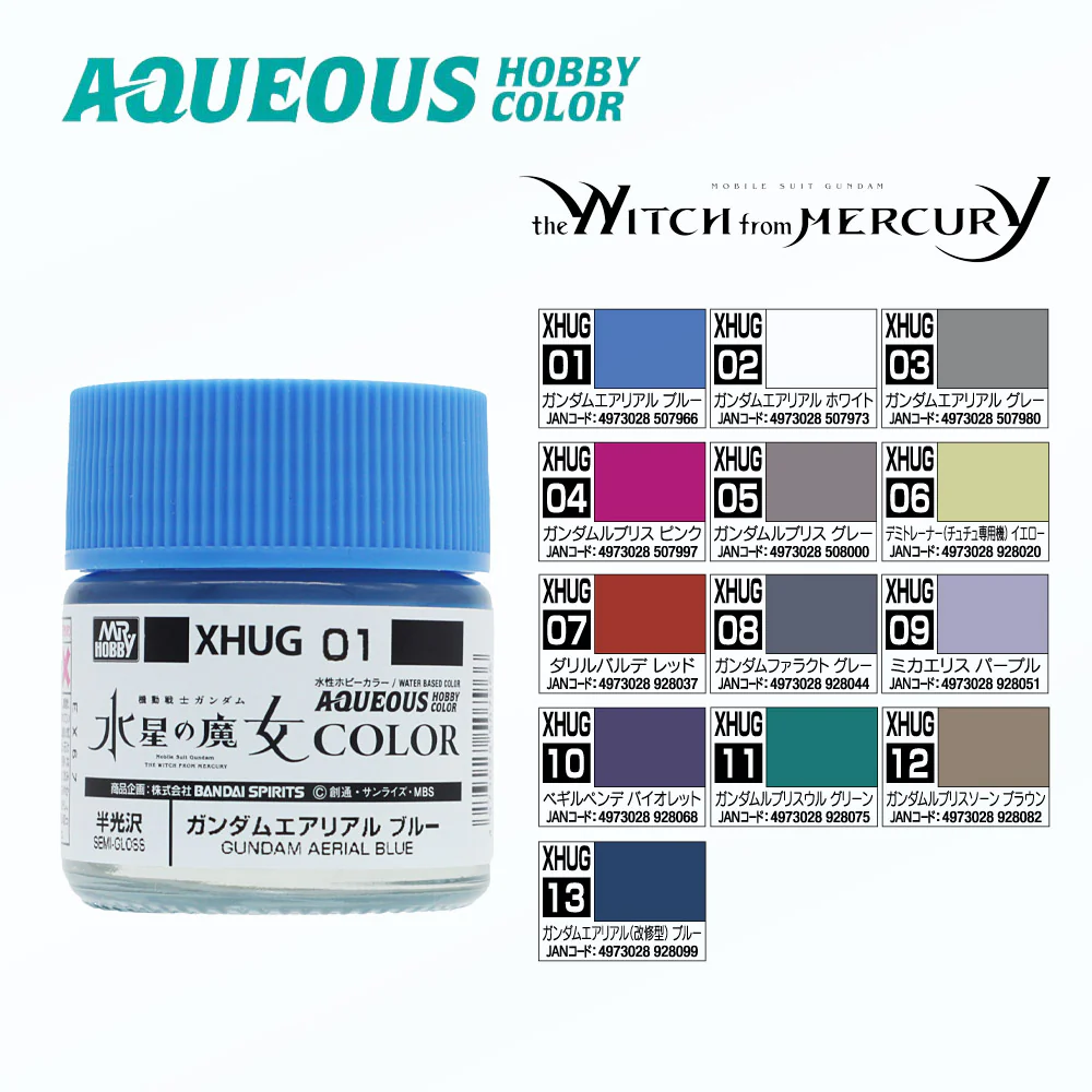 Mr. Color XHUG AQUEOUS WFM Series (Group)