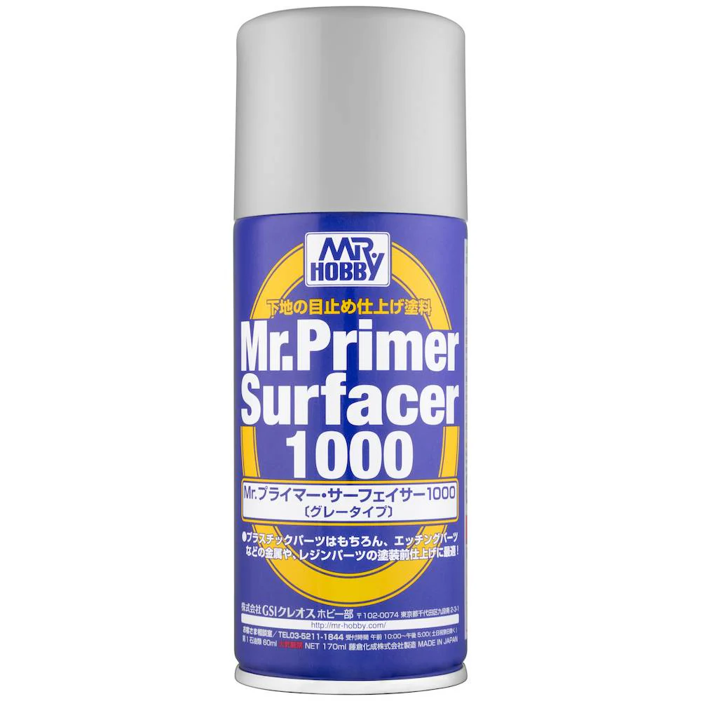 Mr. Primer Surfacer 1000 Spray 170ml - Image 2