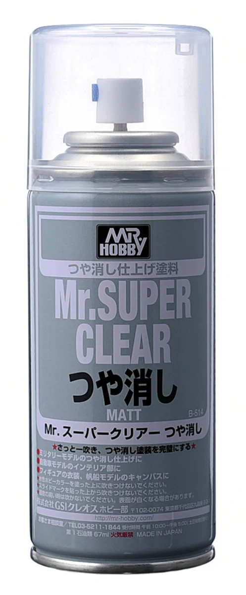 Mr. Super Clear Spray 170ml (Matt) - Image 2