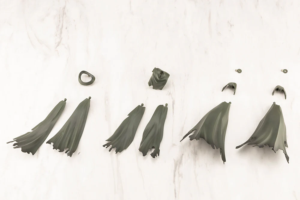 MSG Dress Up Parts MO007 Crash & Side Cloak Dark Green Ver. - Image 4