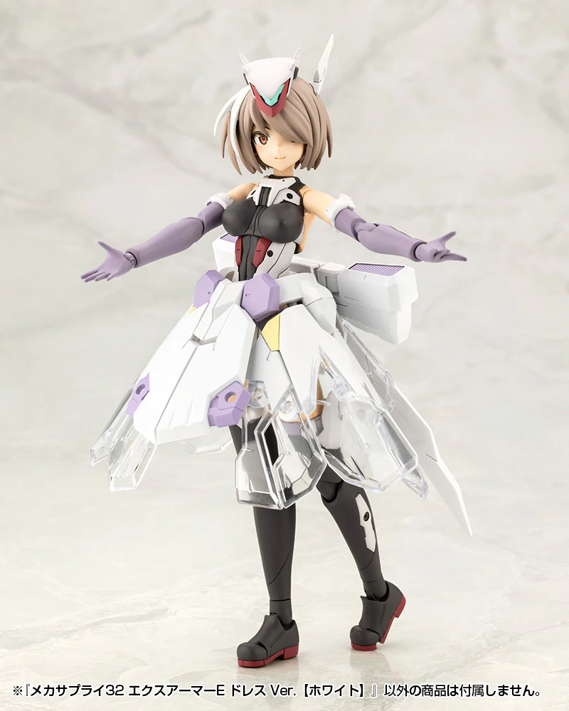 MSG MJ32 Mecha Supply 32 Expansion Armor Type E White Dress Ver. - Image 8