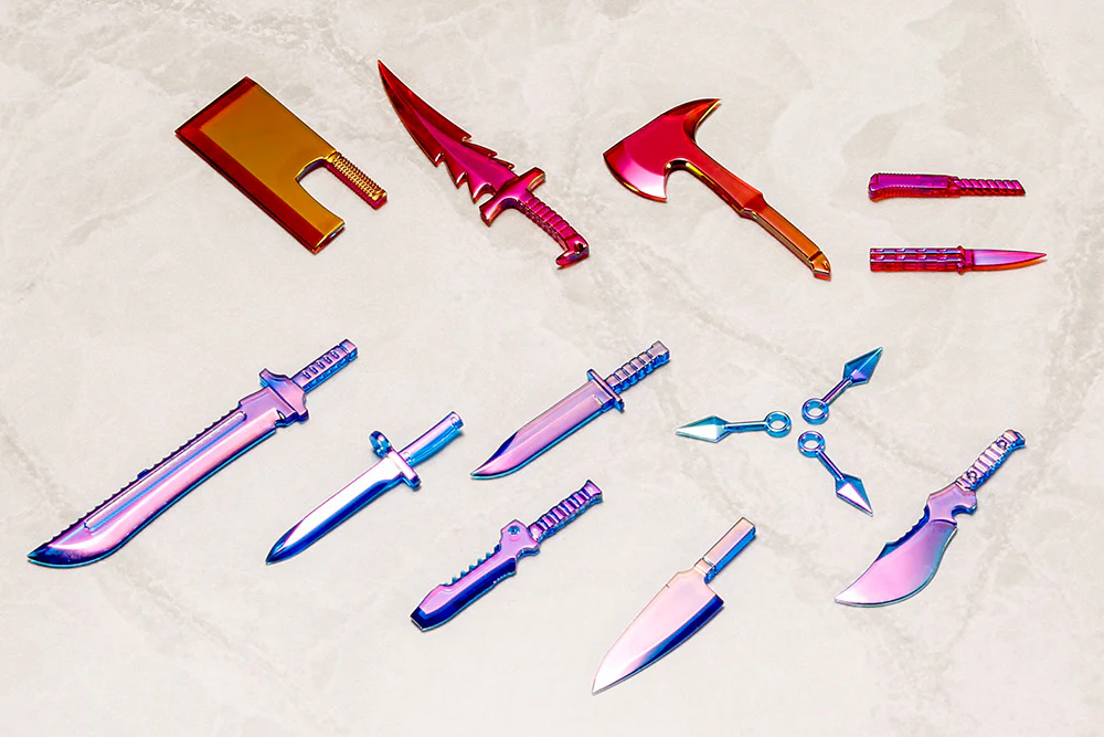MSG Weapon Unit MW034 Knife Set (Special Color) - Image 2
